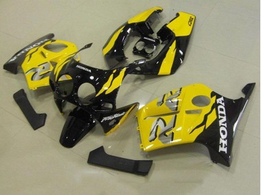 1988-1989 Yellow Black Honda CBR250RR MC19 Bike Fairings UK