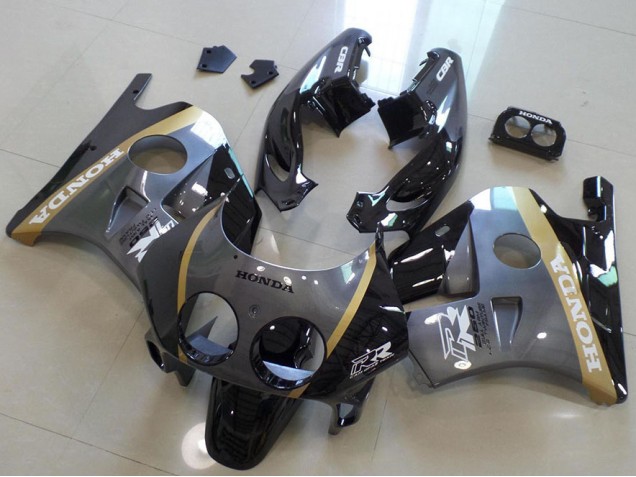 1991-1998 Grey Black Honda CBR250RR MC22 Motorcycle Fairings Kits UK 1991-1998 Grey Black Honda CBR250RR MC22 Motorcycle Fairings Kits UK