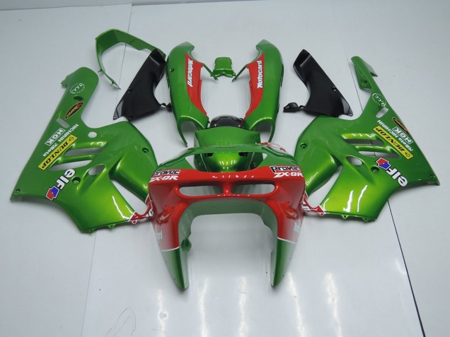 1994-1997 Green Red Kawasaki ZX9R Motorbike Fairing Kits UK 1994-1997 Green Red Kawasaki ZX9R Motorbike Fairing Kits UK