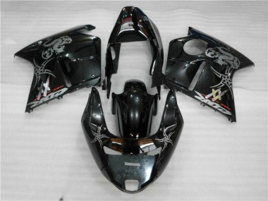 1996-2007 Black Honda CBR1100XX Bike Fairing Kit UK