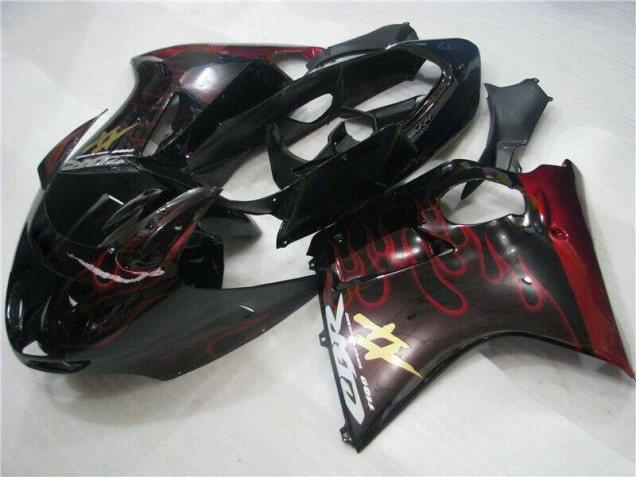 1996-2007 Red Flame Honda CBR1100XX Motor Fairings UK