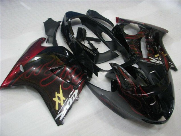 1996-2007 Red Flame Honda CBR1100XX Motor Fairings UK