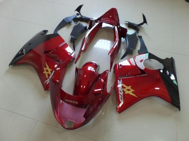 1996-2007 Candy Red Black OEM Style Honda CBR1100XX Motorcycle Fairings UK