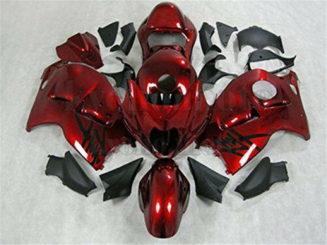 1996-2007 Red Black Suzuki GSXR 1300 Hayabusa Motorcycle Fairing UK 1996-2007 Red Black Suzuki GSXR 1300 Hayabusa Motorcycle Fairing UK
