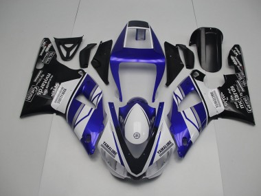 1998-1999 Blue White Black Yamaha YZF R1 Motorbike Fairings UK