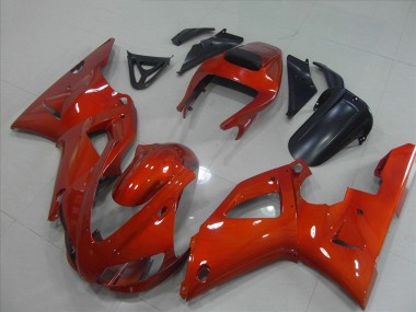 1998-1999 Dark Orange Yamaha YZF R1 Motorcycle Fairing UK