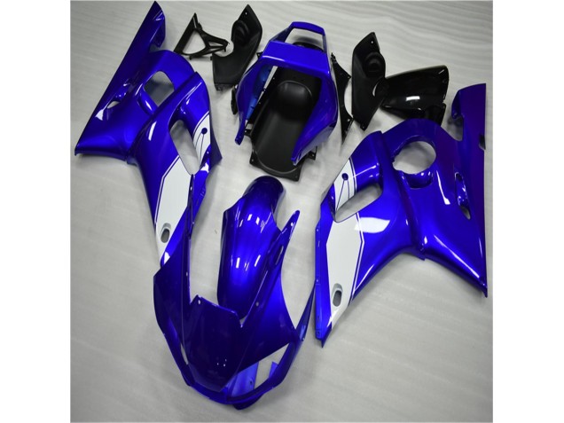 1998-2002 White Blue Yamaha YZF R6 Bike Fairings & Bodywork UK 1998-2002 White Blue Yamaha YZF R6 Bike Fairings & Bodywork UK