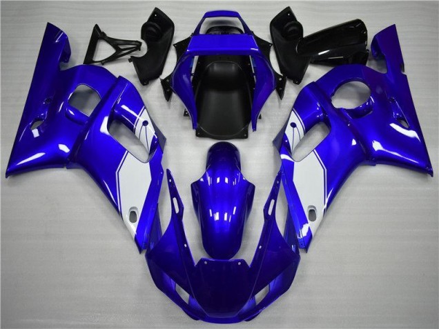 1998-2002 White Blue Yamaha YZF R6 Bike Fairings & Bodywork UK 1998-2002 White Blue Yamaha YZF R6 Bike Fairings & Bodywork UK