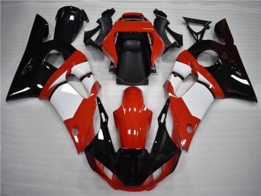1998-2002 Black White Yamaha YZF R6 Motorbike Fairing UK