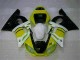 1998-2002 Yellow White Yamaha YZF R6 Motorcycle Fairings Kits UK 1998-2002 Yellow White Yamaha YZF R6 Motorcycle Fairings Kits UK