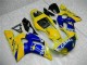 1998-2002 Yellow Blue Yamaha YZF R6 Moto Fairings UK