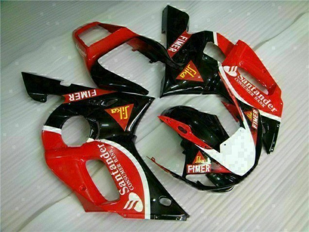 1998-2002 Red Black Yamaha YZF R6 Motorcyle Fairings UK