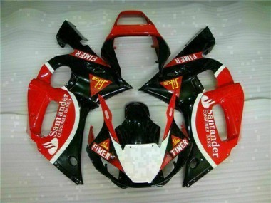 1998-2002 Red Black Yamaha YZF R6 Motorcyle Fairings UK