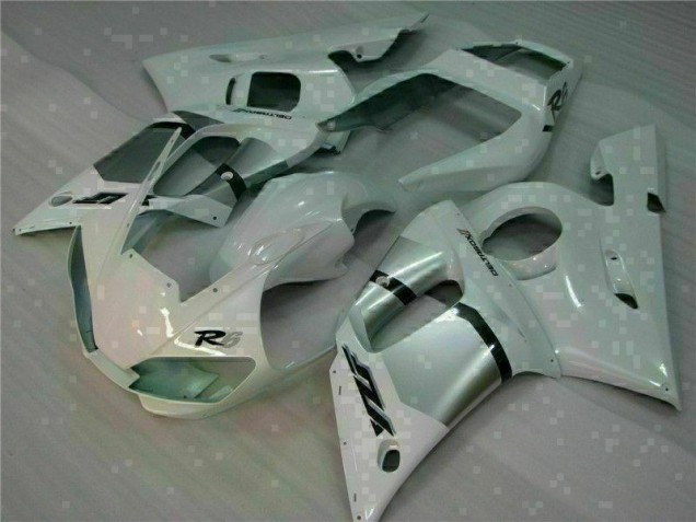 1998-2002 White Yamaha YZF R6 Motorbike Fairing UK