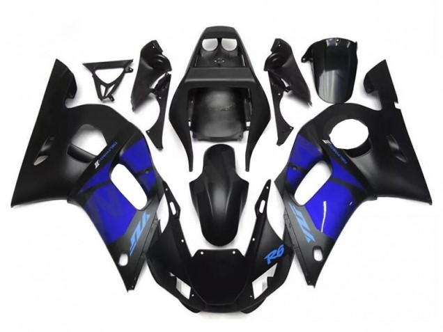1998-2002 Blue Black Yamaha YZF R6 Replacement Motorcycle Fairings UK