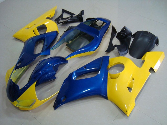 1998-2002 Yellow Blue Yamaha YZF R6 Motorcycle Fairing Kit & Bodywork UK