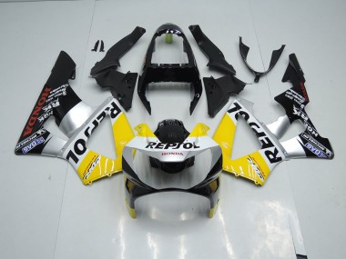 2000-2001 Yellow Silver Black Repsol Honda CBR900RR 929 Motor Bike Fairings UK