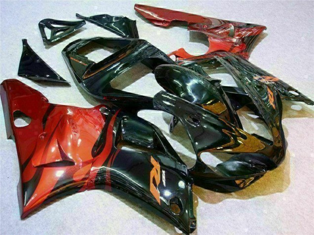 2000-2001 Red Yamaha YZF R1 Motorcyle Fairings UK 2000-2001 Red Yamaha YZF R1 Motorcyle Fairings UK