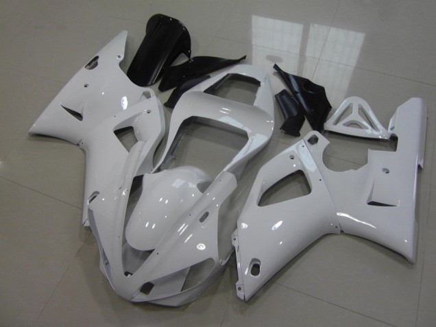 2000-2001 Pearl White Yamaha YZF R1 Motor Bike Fairings UK