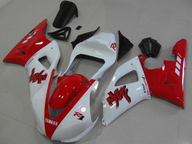 2000-2001 Red White Race Yamaha YZF R1 Motorbike Fairing UK 2000-2001 Red White Race Yamaha YZF R1 Motorbike Fairing UK