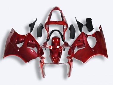 2000-2002 Red Kawasaki ZX6R Motorcycle Fairings UK