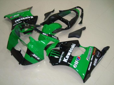 2000-2002 Green Monster Kawasaki ZX6R Replacement Motorcycle Fairings UK