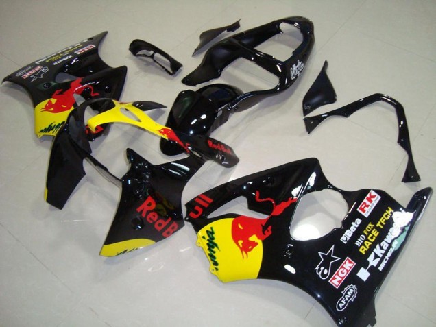 2000-2002 Red Bull Kawasaki ZX6R Motorcycle Fairings Kits UK 2000-2002 Red Bull Kawasaki ZX6R Motorcycle Fairings Kits UK