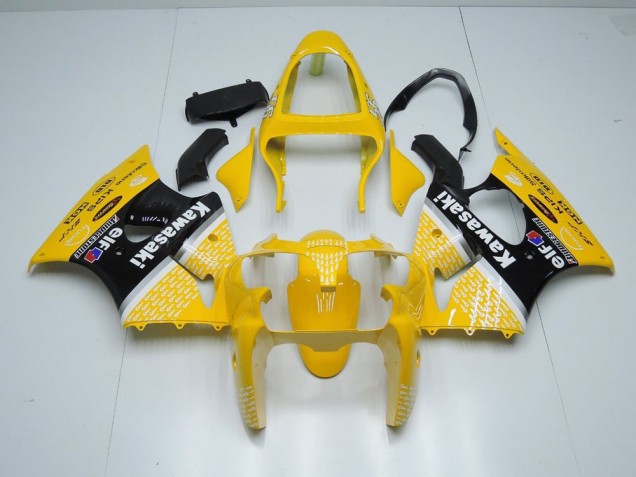 2000-2002 Yellow Arrow Kawasaki ZX6R Motorcylce Fairings UK 2000-2002 Yellow Arrow Kawasaki ZX6R Motorcylce Fairings UK