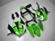 2000-2002 Green White Black Kawasaki ZX6R Bike Fairing Kit UK 2000-2002 Green White Black Kawasaki ZX6R Bike Fairing Kit UK