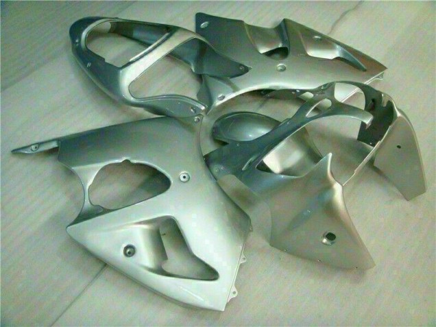 2000-2002 Silver Kawasaki ZX6R Replacement Fairings UK 2000-2002 Silver Kawasaki ZX6R Replacement Fairings UK