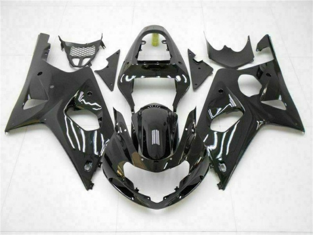 2000-2002 Glossy Black Suzuki GSXR 1000 Motorbike Fairing UK 2000-2002 Glossy Black Suzuki GSXR 1000 Motorbike Fairing UK