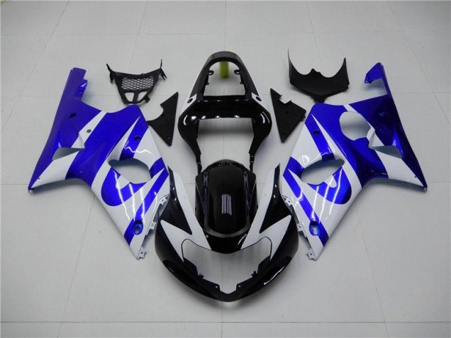 2000-2002 Blue White Suzuki GSXR 1000 Bike Fairing Kit UK 2000-2002 Blue White Suzuki GSXR 1000 Bike Fairing Kit UK