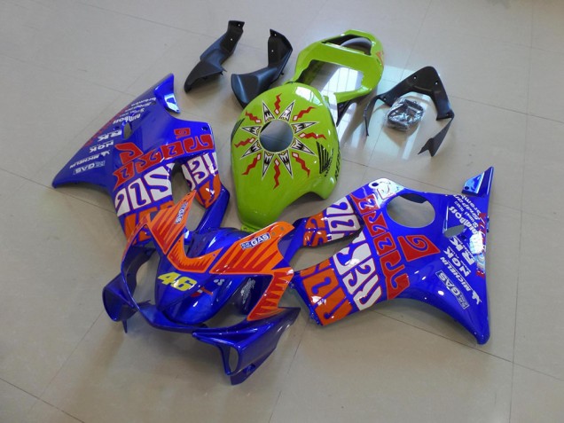 2001-2003 Blue Rossi Honda CBR600 F4i Replacement Motorcycle Fairings UK 2001-2003 Blue Rossi Honda CBR600 F4i Replacement Motorcycle Fairings UK