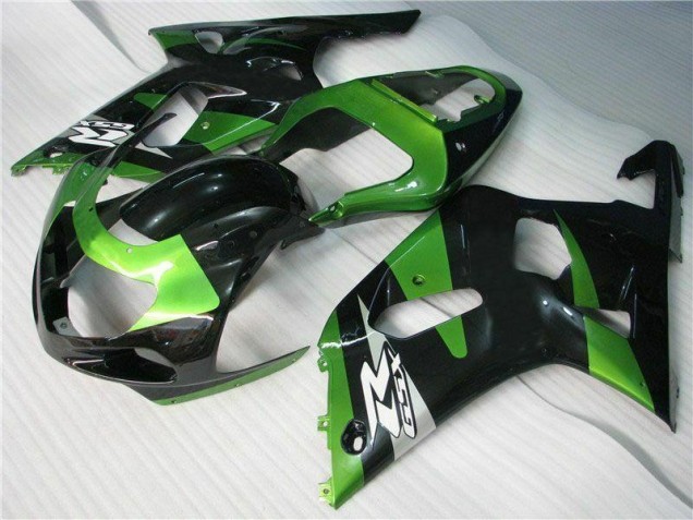 2001-2003 Green Black Suzuki GSXR 600/750 Motorbike Fairing UK