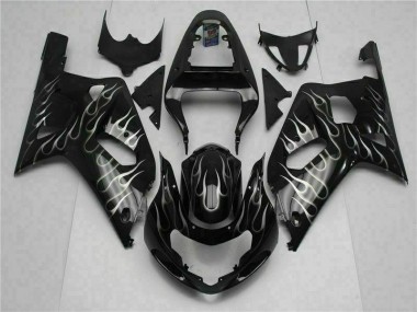2001-2003 Black Suzuki GSXR 600/750 Bike Fairing UK