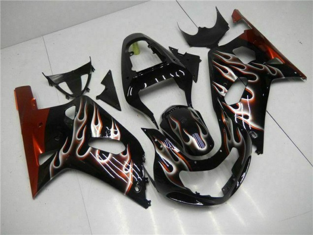 2001-2003 Black Suzuki GSXR 600/750 Motorcycle Bodywork UK