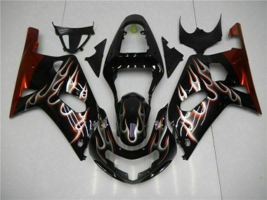 2001-2003 Black Suzuki GSXR 600/750 Motorcycle Bodywork UK