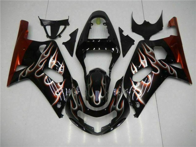2001-2003 Black Suzuki GSXR 600/750 Motorcycle Bodywork UK