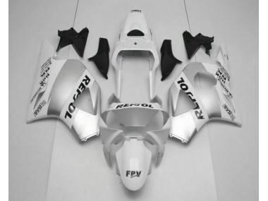 2002-2003 White Silver Black Repsol Honda CBR900RR 954RR Motorcycle Replacement Fairings UK