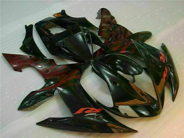 2002-2003 Black Yamaha YZF R1 Bike Fairings UK 2002-2003 Black Yamaha YZF R1 Bike Fairings UK