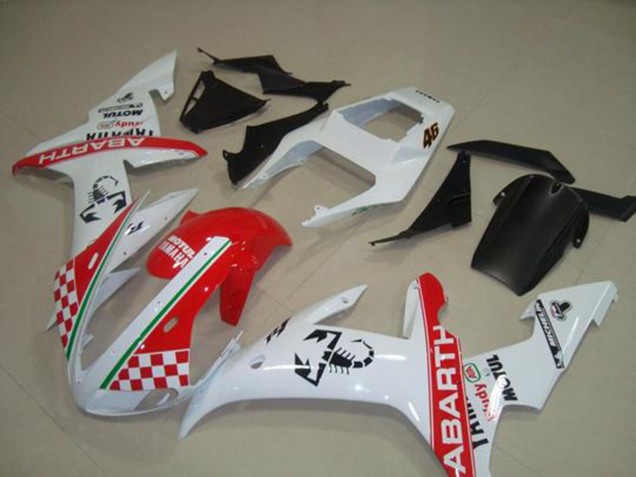 2002-2003 Red White Flag Yamaha YZF R1 Bike Fairings UK 2002-2003 Red White Flag Yamaha YZF R1 Bike Fairings UK