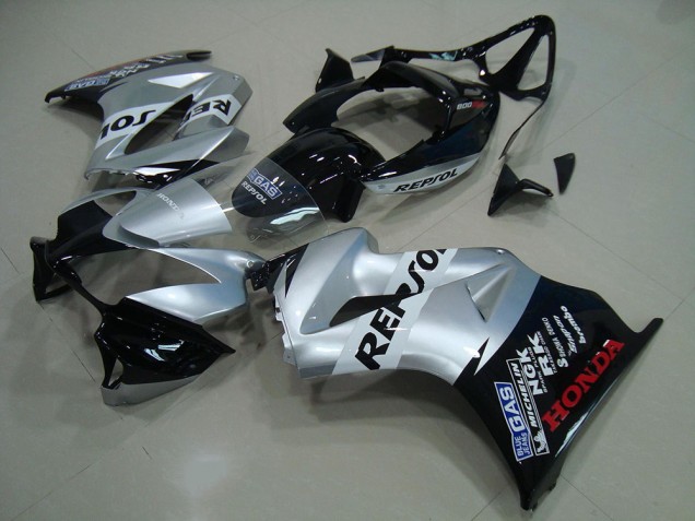 2002-2013 Silver Repsol Honda VFR800 Moto Fairings UK 2002-2013 Silver Repsol Honda VFR800 Moto Fairings UK