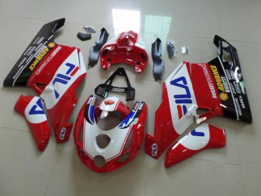 2003-2004 Red Fila Ducati 749 999 Bike Fairings UK