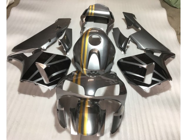 2003-2004 Silver Gold Black Honda CBR600RR Replacement Motorcycle Fairings UK 2003-2004 Silver Gold Black Honda CBR600RR Replacement Motorcycle Fairings UK