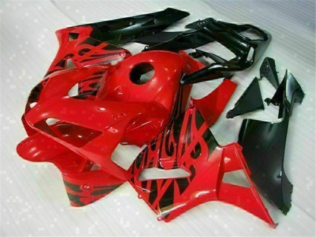 2003-2004 Red Black Honda CBR600RR Motorbike Fairing Kits & Bodywork UK 2003-2004 Red Black Honda CBR600RR Motorbike Fairing Kits & Bodywork UK