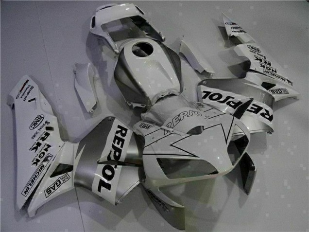 2003-2004 White Repsol Honda CBR600RR Motorcycle Replacement Fairings UK 2003-2004 White Repsol Honda CBR600RR Motorcycle Replacement Fairings UK