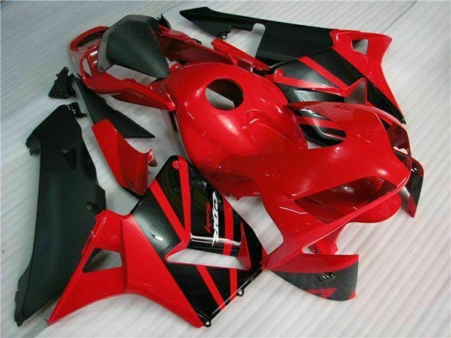 2003-2004 Red Black Honda CBR600RR Motorcycle Fairing Kit UK 2003-2004 Red Black Honda CBR600RR Motorcycle Fairing Kit UK