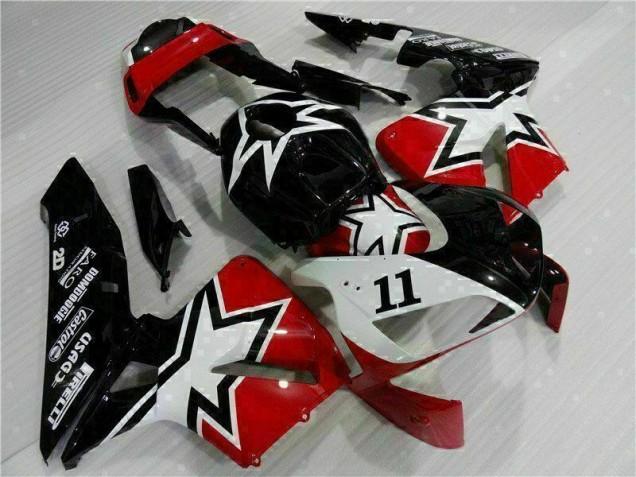 2003-2004 Black White 11 Honda CBR600RR Moto Fairings UK 2003-2004 Black White 11 Honda CBR600RR Moto Fairings UK