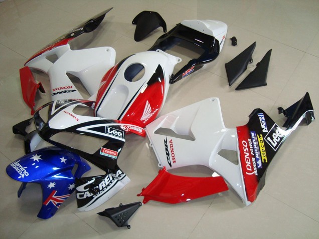 2003-2004 White Black Red Lee Honda CBR600RR Motorcycle Fairing Kit UK 2003-2004 White Black Red Lee Honda CBR600RR Motorcycle Fairing Kit UK
