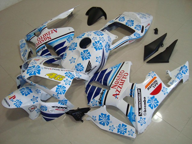2003-2004 Nastro Azzurro Honda CBR600RR Motorcycle Fairings Kits UK 2003-2004 Nastro Azzurro Honda CBR600RR Motorcycle Fairings Kits UK